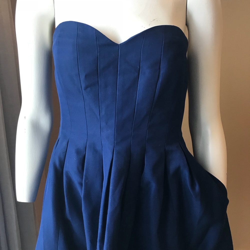 J. Crew Marlie dress- Navy Blue